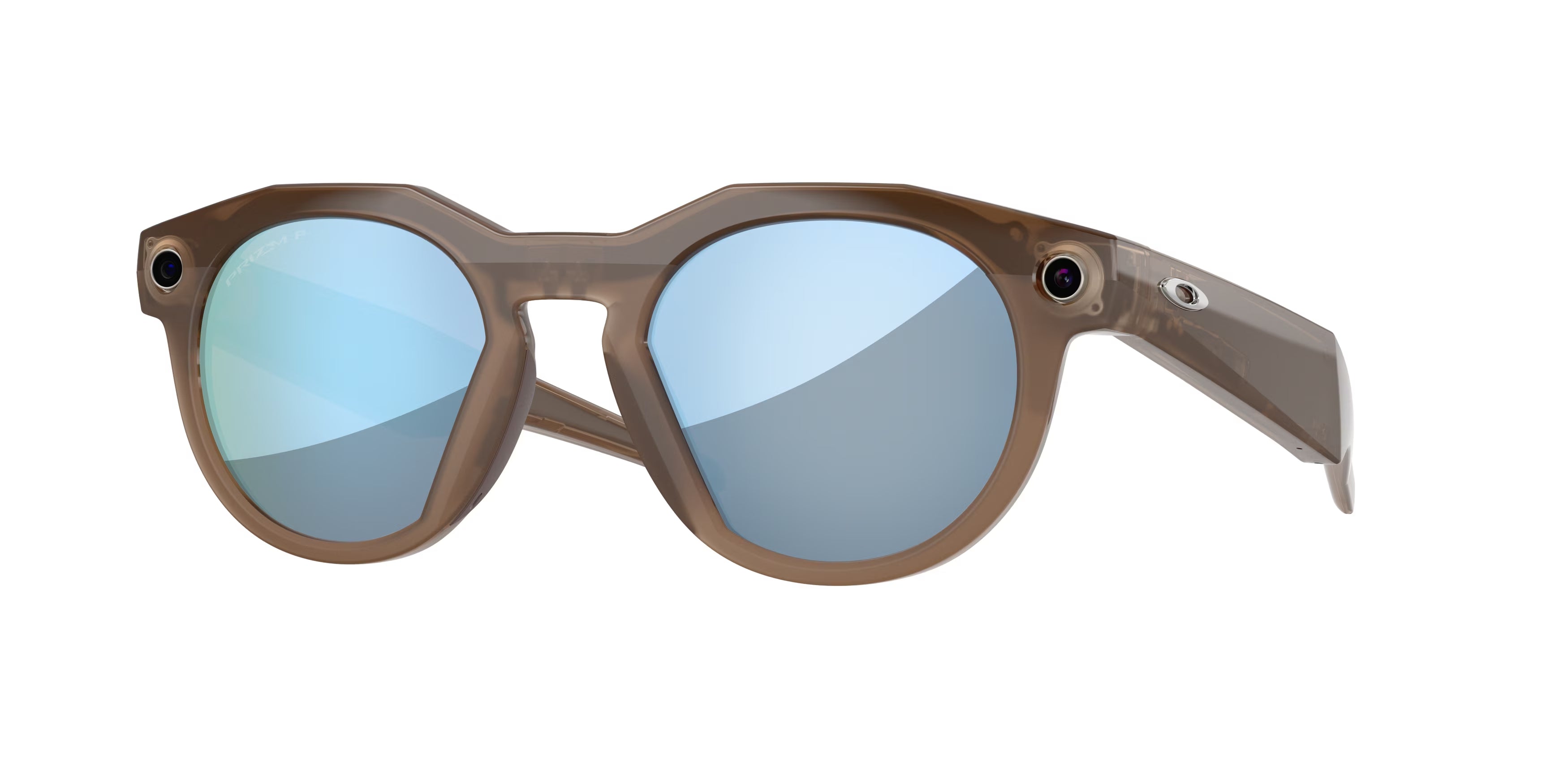 0888392682895 - Unisex Meta OW8002 Hstn 800206 Sonnenbrillen O_matter Braun Violett Rund Gespiegelt Prizm