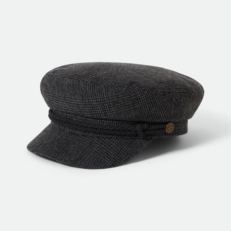 0888588990247 - Brixton Fiddler Cap Mütze grau
