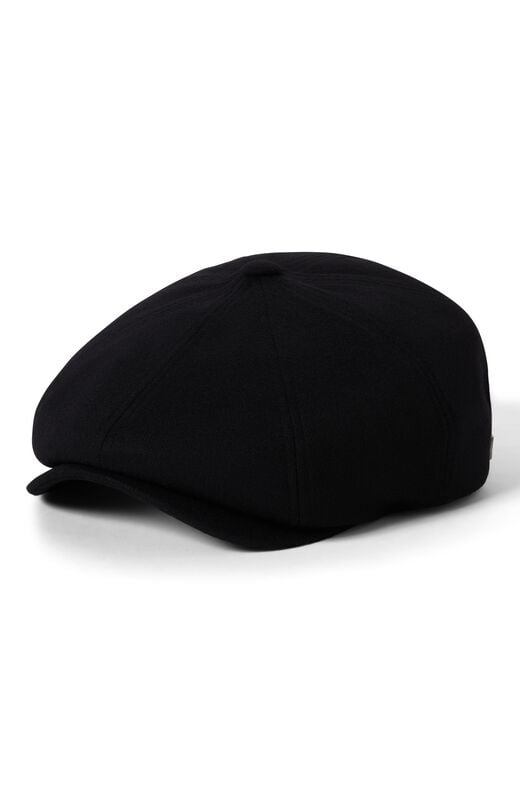 0888588991114 - Brixton Brood Flannel Snap Cap Mütze schwarz