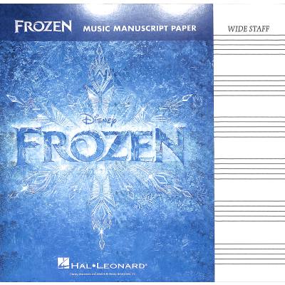 0888680010485 - Frozen | Notenheft 6 Systeme | Music manuscript paper