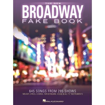 0888680033699 - The new Broadway Fake Book