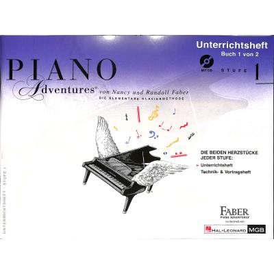 0888680072780 - Piano adventures 1 - Unterrichtsheft