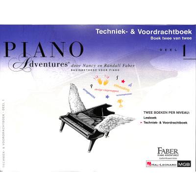 0888680072858 - Piano adventures 1 - techniek + voordrachtboek