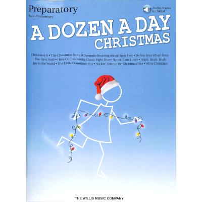 0888680073626 - A Dozen a Day Christmas Songbook | A dozen a day - preparatory book