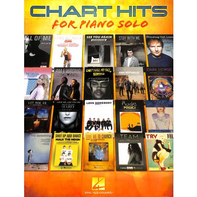 0888680088651 - Chart hits for piano solo