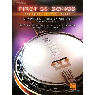 0888680095826 - First 50 songs you should play on banjo