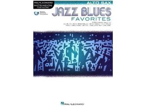 0888680101305 - Hal Leonard Instrumental Play-Along   Instrumental Play-Along Jazz Blues Favorites Alto Saxophone Geheftet