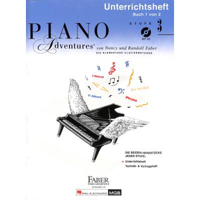 0888680620912 - Piano adventures 3 - Unterrichtsheft