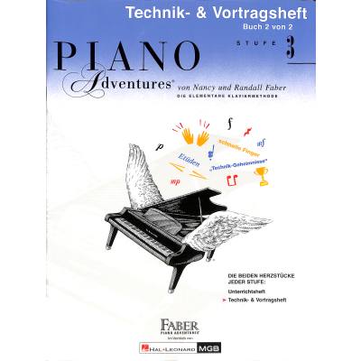 0888680620929 - Piano adventures 3 - Technik + Vortragsheft