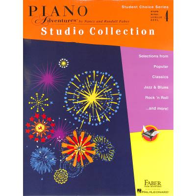 0888680621544 - Piano adventures 4 - Studio Collection