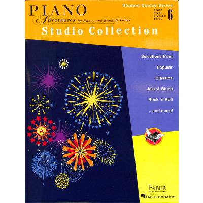 0888680621582 - Piano adventures 6 - Studio Collection