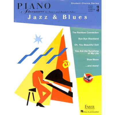 0888680622183 - Piano adventures 3 - Jazz + Blues