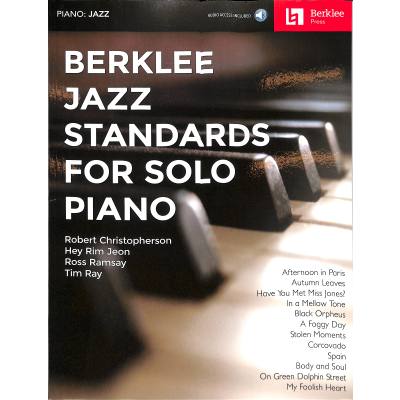 0888680623296 - Berklee Jazz Standards for Solo Piano