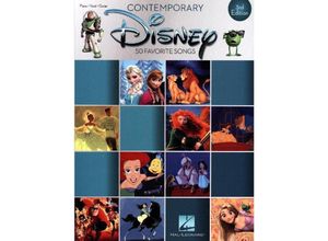 0888680642495 - Contemporary Disney 50 Favorite Songs piano-vocal-guitar Kartoniert (TB)