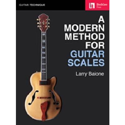 0888680649777 - A modern method for guitar scales