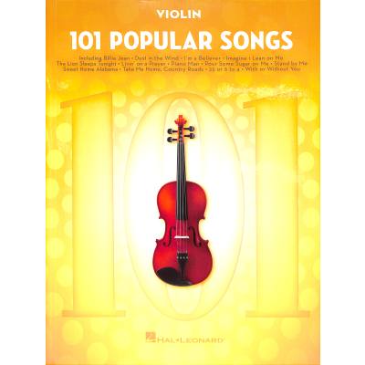 0888680671747 - Noten 101 popular songs Violine Geige HL 224729 Hal Leonard