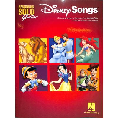 0888680697808 - Disney songs | Beginning solo guitar