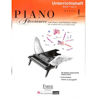 0888680707262 - Piano adventures 4 - Unterrichtsheft 1 2