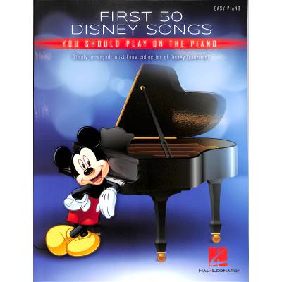 0888680741020 - First 50 Disney songs you should play on the piano