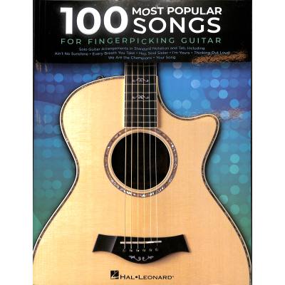 0888680747930 - 100 most popular songs for fingerpicking guitar