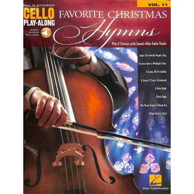 0888680751579 - Noten Favorite Christmas Hymns 11 für Cello incl Audio downloadcode HL 00278018 0888680751579 - Noten Favorite Christmas Hymns 11 für Cello incl Audio downloadcode HL 00278018