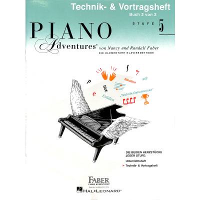 0888680751968 - Piano adventures 5 - Technik + Vortragsheft 2 2