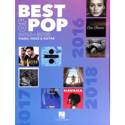 0888680791162 - Best of Pop 2016-2018