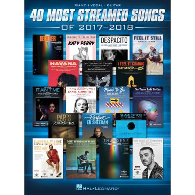 0888680793395 - 40 most streamed songs of 2017-2018