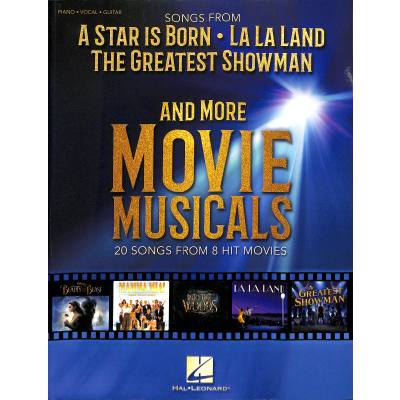 0888680904654 - Songs from A star is born La La Land The greatest showman and more movie musicals