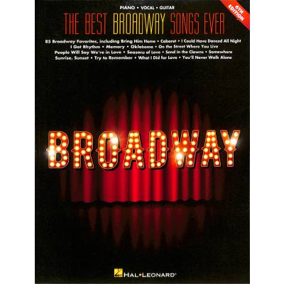 0888680929053 - The best Broadway songs ever