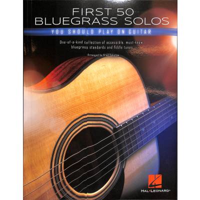 0888680952976 - First 50 bluegrass solos you should play on guitar