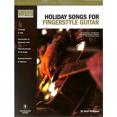 0888680966454 - Holiday songs for fingerstyle guitar