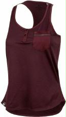 0888687982631 - Top W Escape Singlet Damen S weinrot