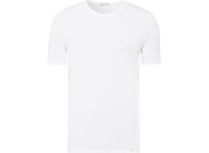 0888721351294 - HANRO Schlafshirt Rundhals Basic für Herren weiß L