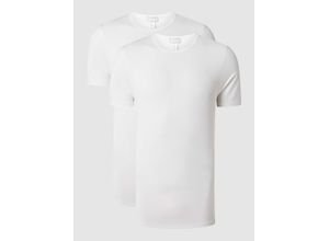 0888721431033 - T-Shirt mit Label-Detail im 2er-Pack Modell Cotton Essentials