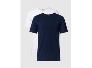 0888721466837 - T-Shirt mit Label-Detail im 2er-Pack Modell Cotton Essentials