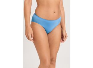 0888721516129 - HANRO Touch Feeling Midislip flacher Bund für Damen blau L