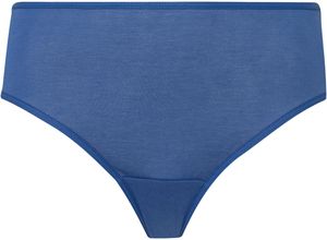 0888721529150 - HANRO Moments Midislip Baumwolle für Damen blau S