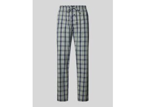 0888721534888 - Straight Leg Pyjama-Hose mit Tartan-Karo