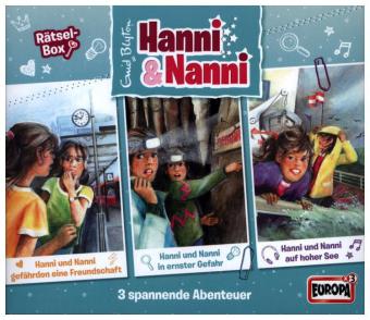 0888751712928 - Hanni und Nanni - Rätselbox 3 Audio-CDs