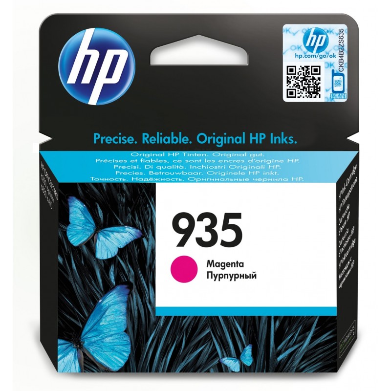 0888793177846 - Hewlett Packard - hp 935 Magenta Original Ink Cartridge (C2P21AEBGX)