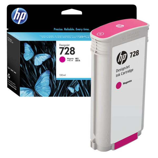 0888793397855 - Hp 728 Original Druckerpatrone Magenta 130ml F9J66A (F9J66A) - Hewlett Packard