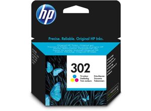 0888793802960 - Hewlett Packard - hp 302 Tri-color Original Ink Cartridge Druckerpatrone 1 Stück(e) Standardertrag Cyan Magenta Gelb