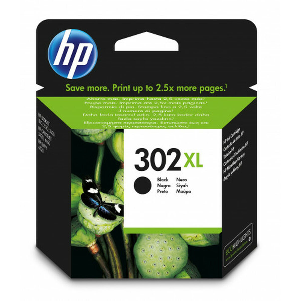 0888793803127 - F6U68AE 302XL Druckkopfpatrone schwarz High-Capacity 480 Seiten ISO IEC 24711 85ml für DeskJet 1110 DeskJet 1110 0888793803127 - F6U68AE 302XL Druckkopfpatrone schwarz High-Capacity 480 Seiten ISO IEC 24711 85ml für DeskJet 1110 DeskJet 1110