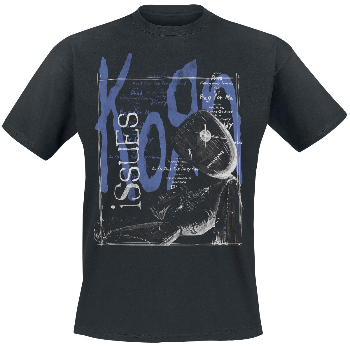 0889198401734 - Issues Tracklist in a Box T-Shirt schwarz in S