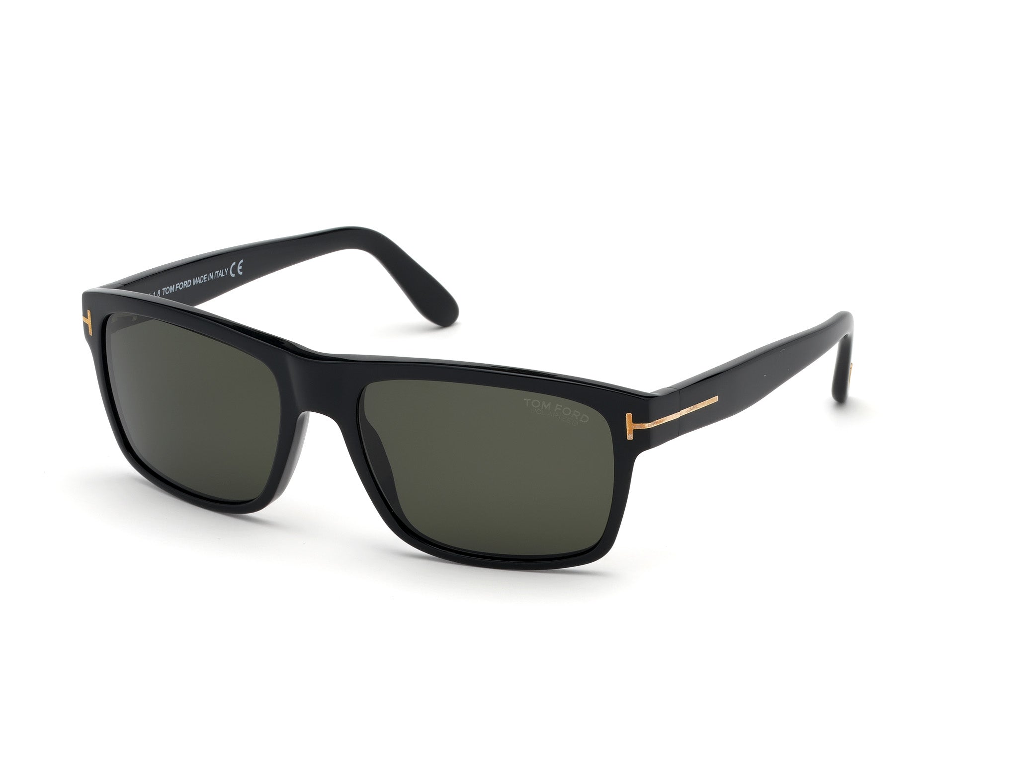 0889214007513 - TOM FORD Herren FT0678 AUGUST 01D Gläser SONNENBRILLEN Acetat Schwarz Rauch Geometrisch Polarisiert