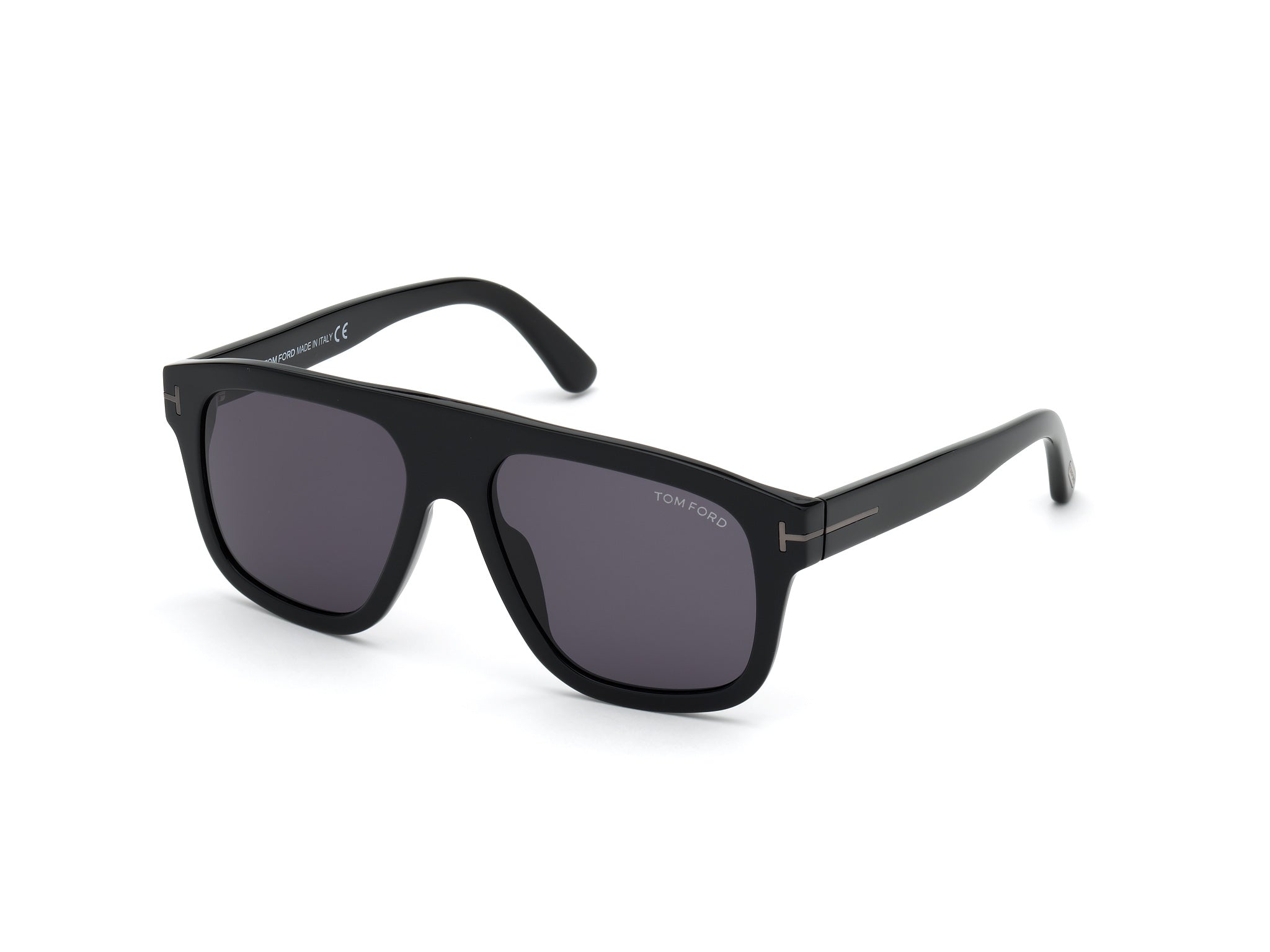 0889214122414 - TOM FORD Herren FT0777-N THOR 01A Gläser SONNENBRILLEN Acetat Schwarz Grau Quadratisch Normal