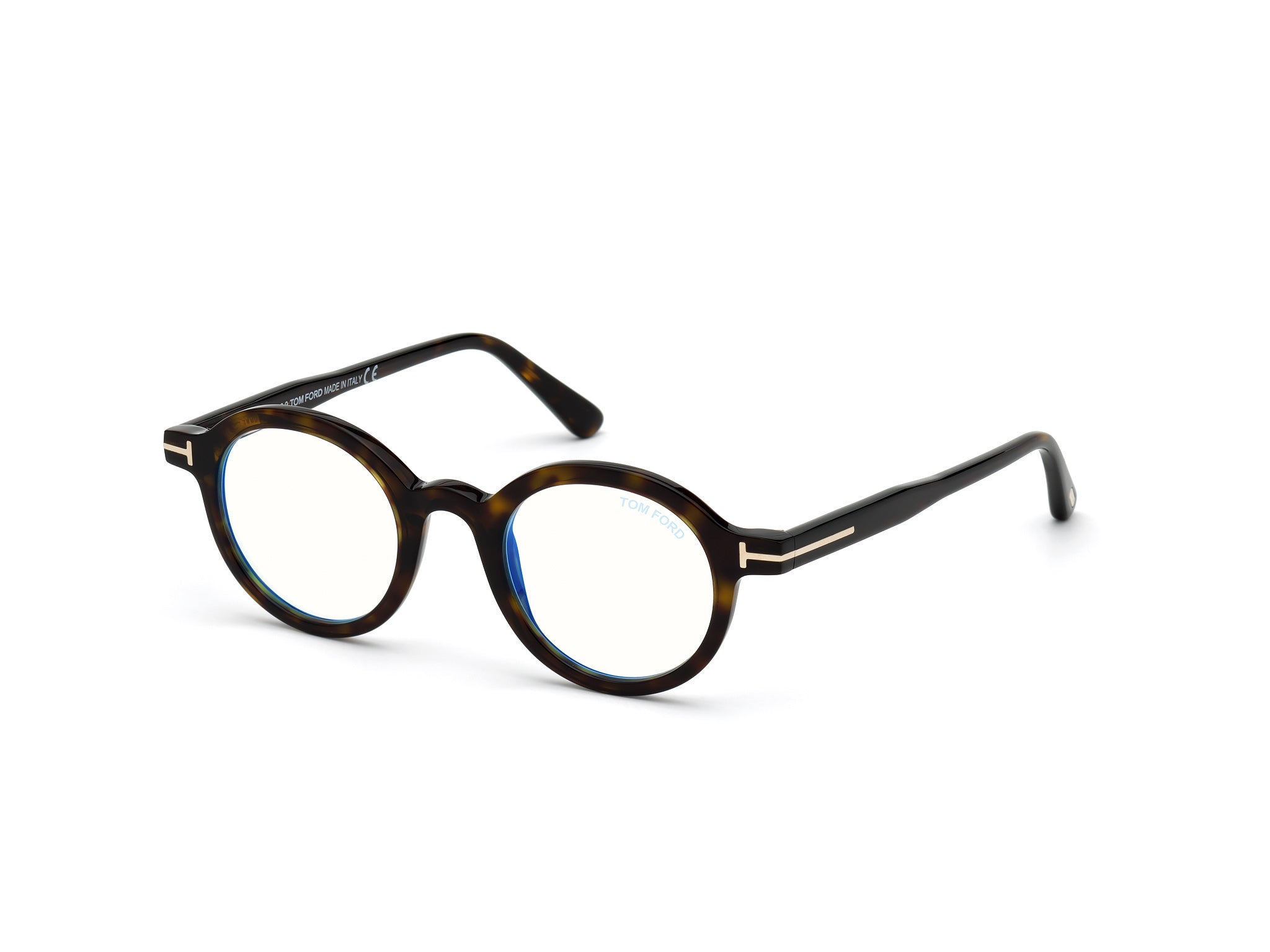 0889214137968 - TOM FORD Unisex FT5664-B 052 Rahmen von BRILLEN Acetat Dunkler Havanna  Kreisel Normal