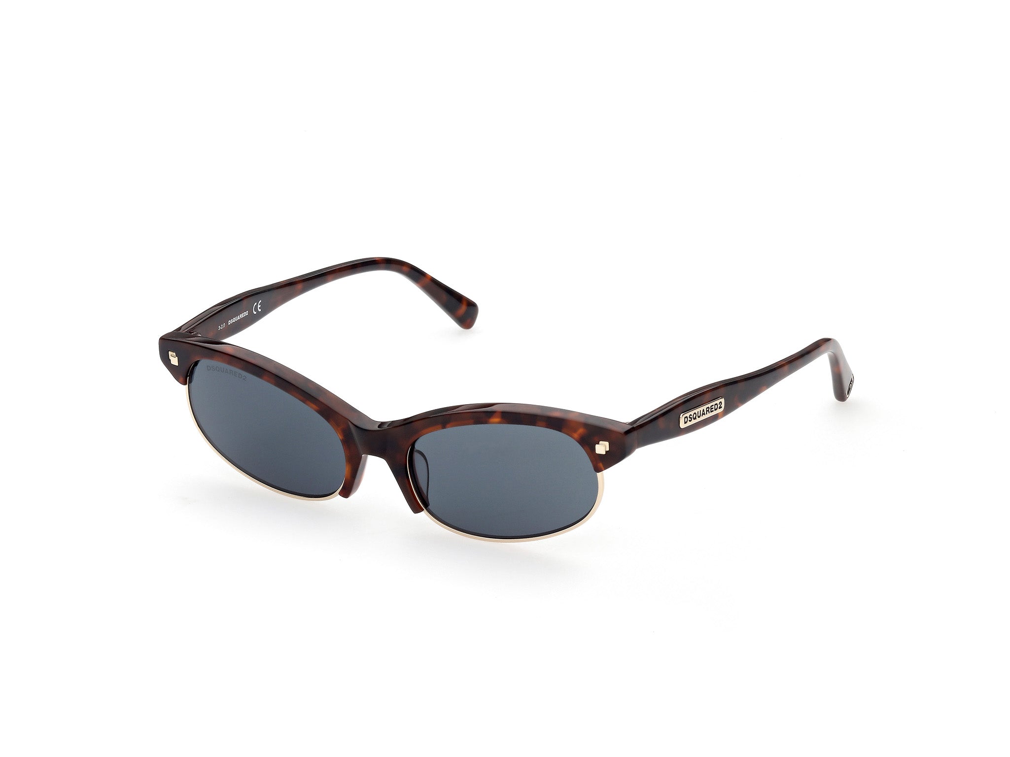 0889214222329 - Damen DQ0368 Freddy 52n Gläser SONNENBRILLEN Steckdose Acetat Havanna Grün Rund Normal 0889214222329 - Damen DQ0368 Freddy 52n Gläser SONNENBRILLEN Steckdose Acetat Havanna Grün Rund Normal