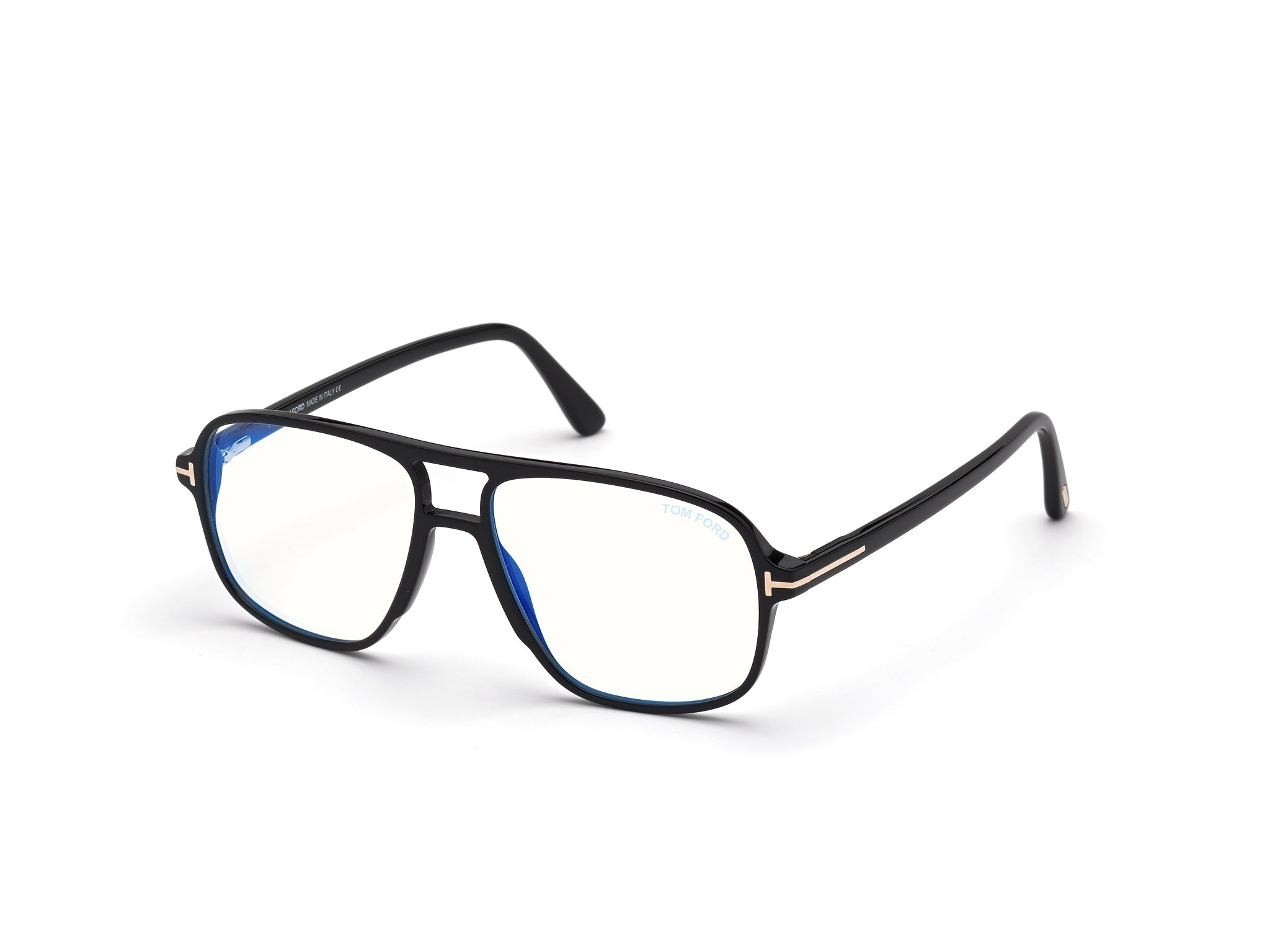 0889214257291 - TOM FORD Herren FT5737-B 1 Rahmen von BRILLEN Acetat Schwarz  Quadratisch Normal